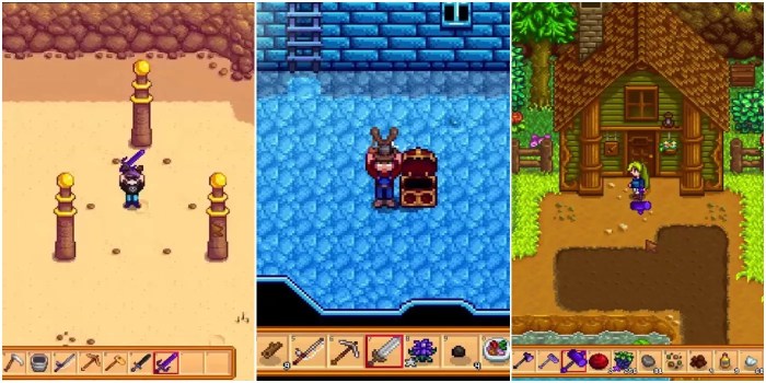 Stardew valley weapons them top