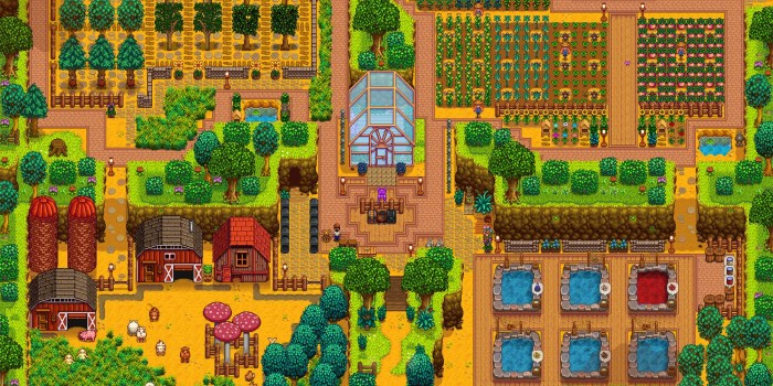 4 corners farm layout