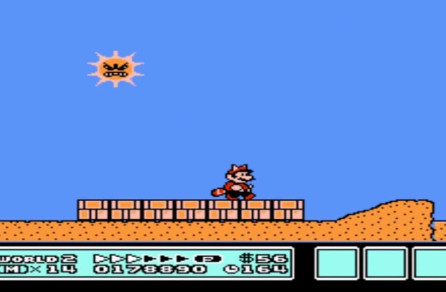 Sun trying to kill mario