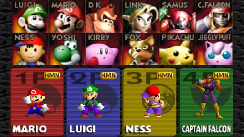 N64 super smash bros rom