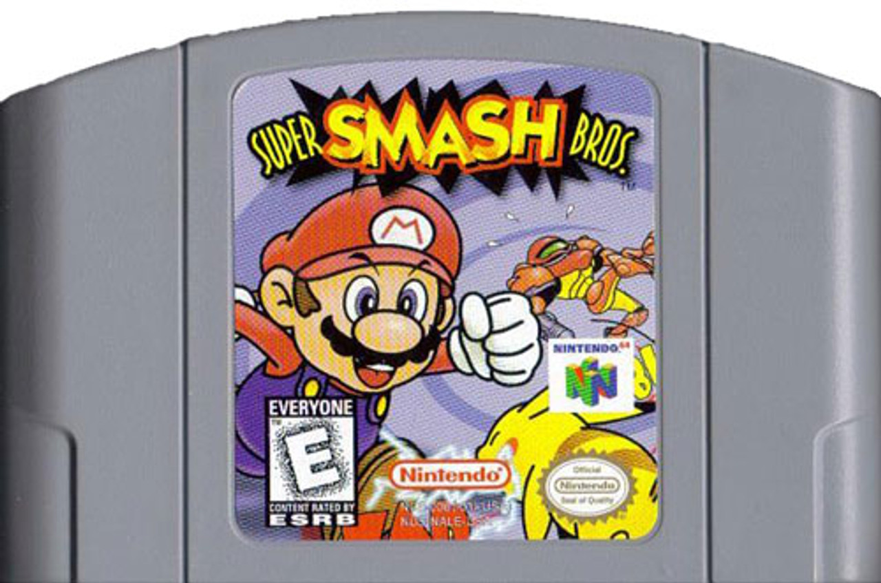 Smash bros n64 cartridge