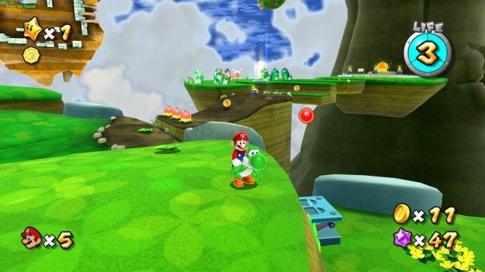 Mario galaxy player 2