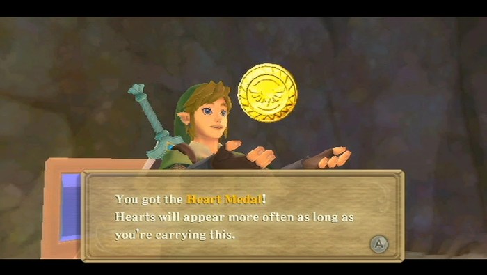 Life medal skyward sword