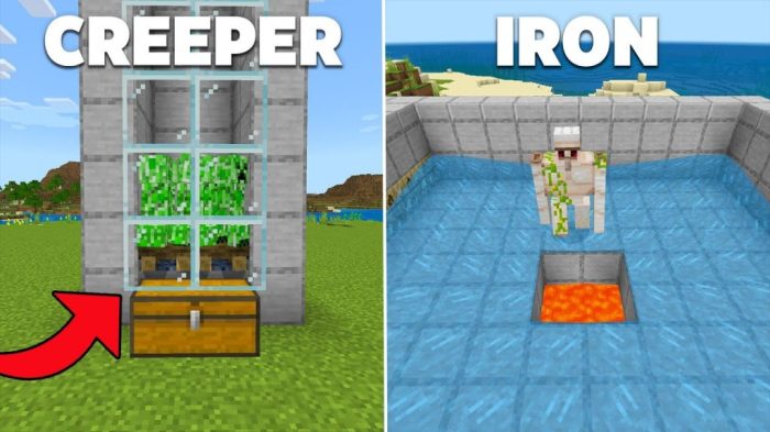 Iron farm bedrock 1.19