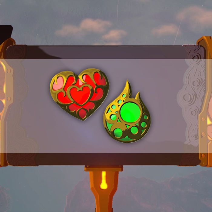 All heart containers totk