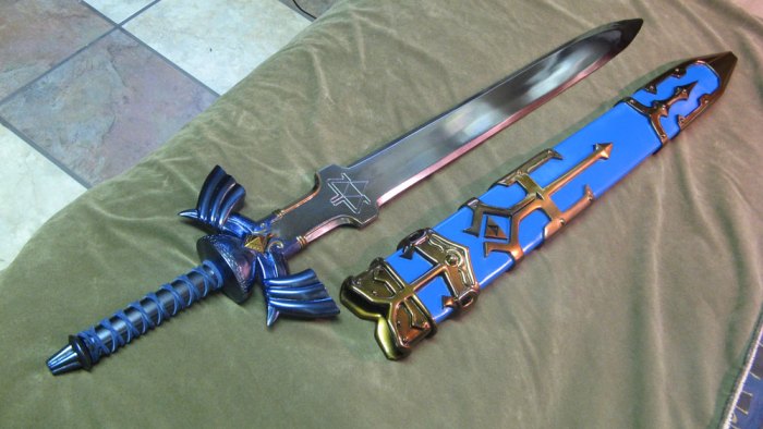 Zelda real master sword