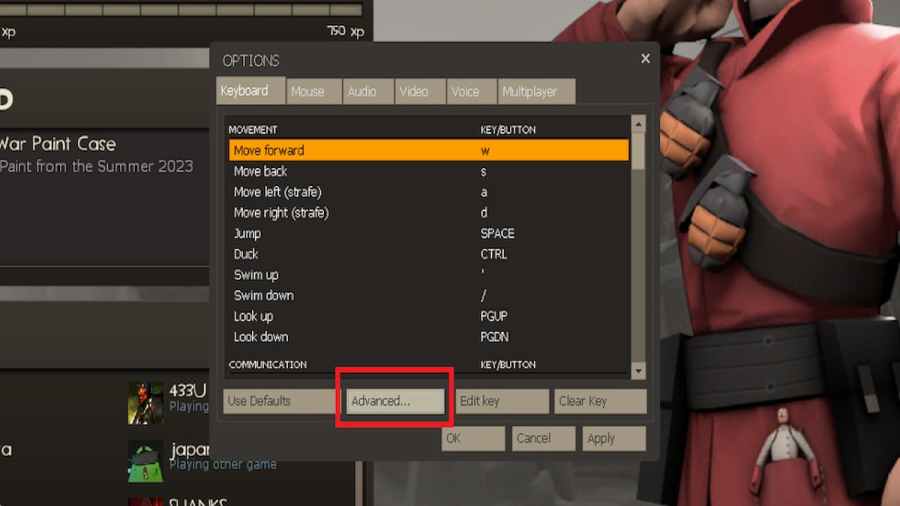 How to bind kill in tf2