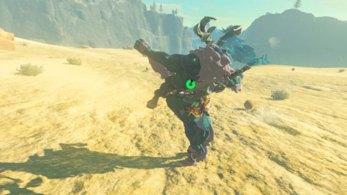 How to mount lynels