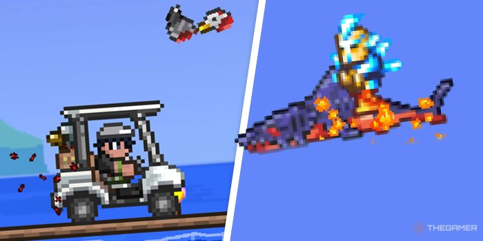 All mounts in terraria