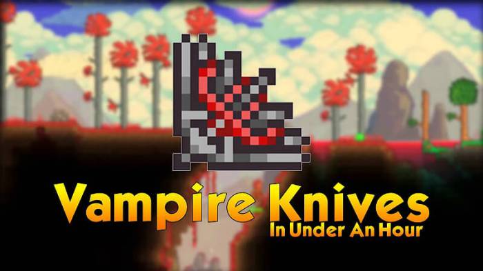 How to get vampire knives