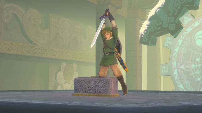 How to jump skyward sword