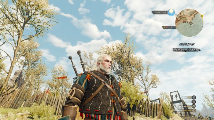 Geralt beard rivia clean shaven witcher vs lickin geraldo finger settle mods let