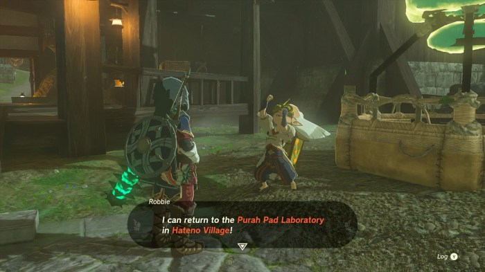 Hero's path mode botw