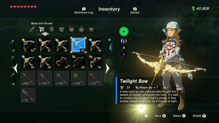 Where to buy bows botw