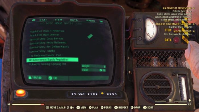 Fallout camp base move building guide