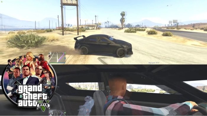 Is gta v split screen