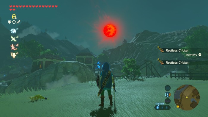 Moon red shrine quest under breath wild walkthrough zelda ridgeland southwest located tower area