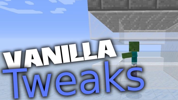 Vanilla tweaks data pack