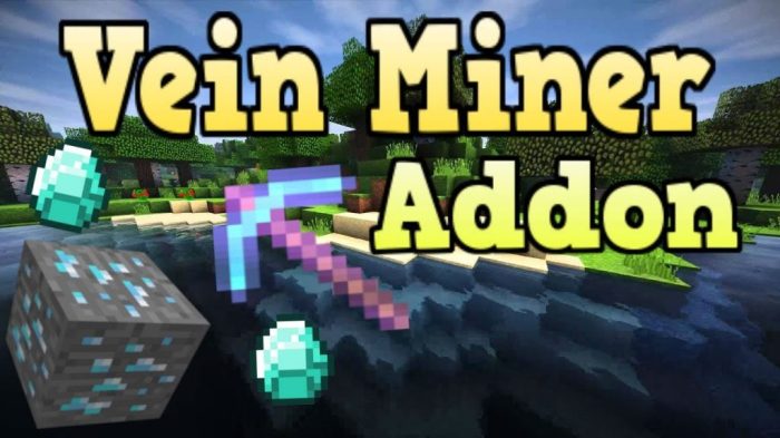 Minecraft mod vein miner