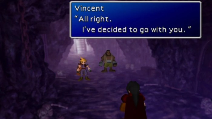 How to get vincent ff7
