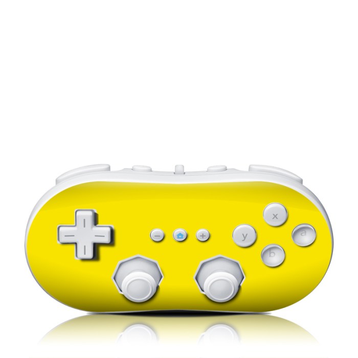 Yellow light on the wii