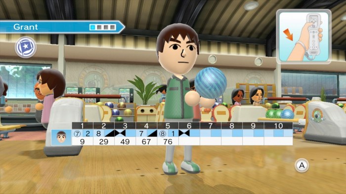 Wii sports bowling ball
