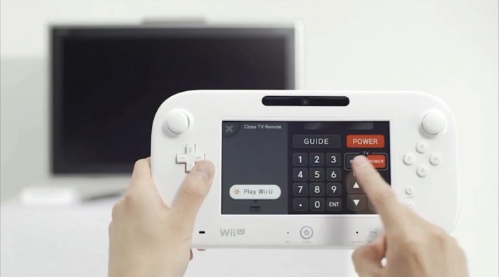 Wii remote tv remote