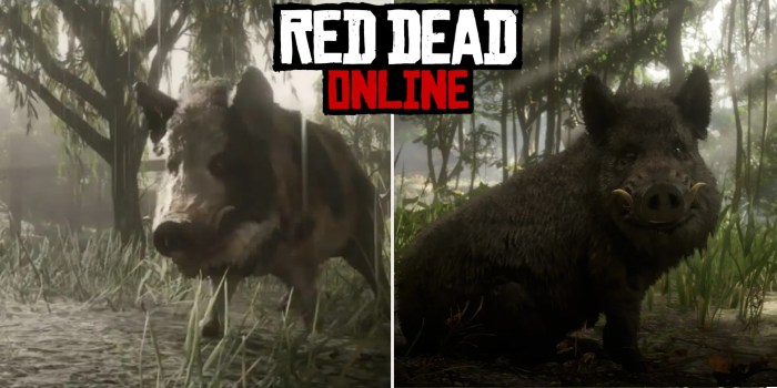 Boar legendary rdr2 dead red redemption locations location wild