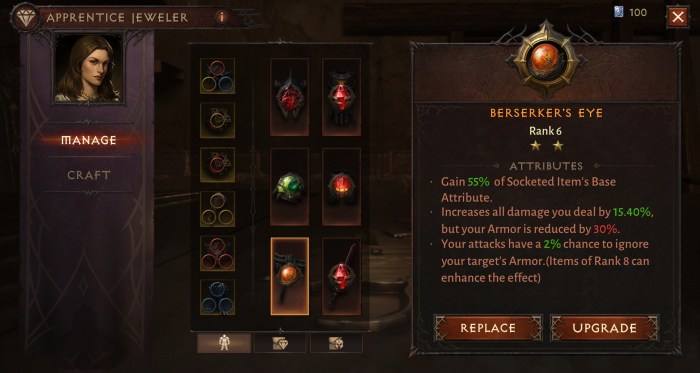 Weapons diablo crafted items unique blood weapon item mods