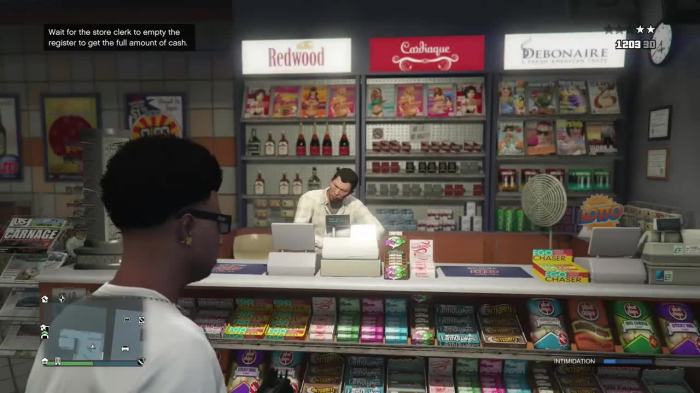Hold up store gta 5