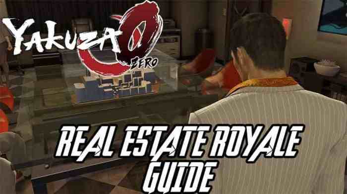 Yakuza 0 real estate
