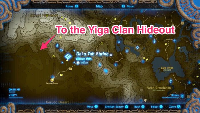 All yiga clan locations