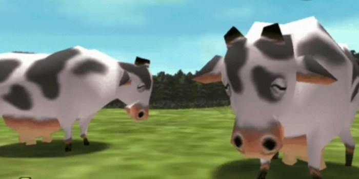 Ocarina of time cows