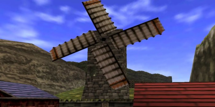 Windmill zelda kakariko