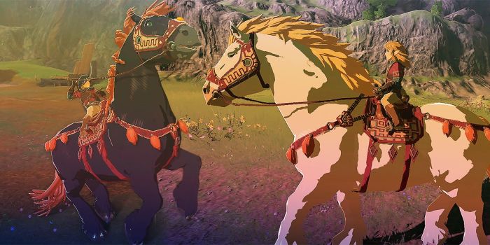 Zelda totk giant horse