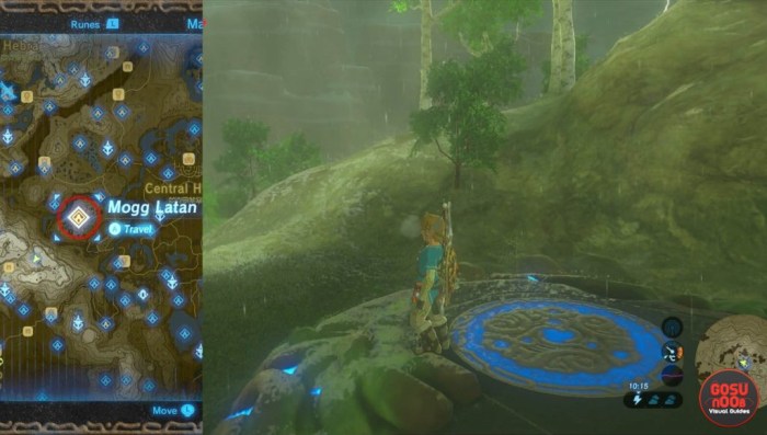 Latan mogg shrine location satori mountain treasure breath zelda puzzle solutions wild guide ridgeland southwest located tower south