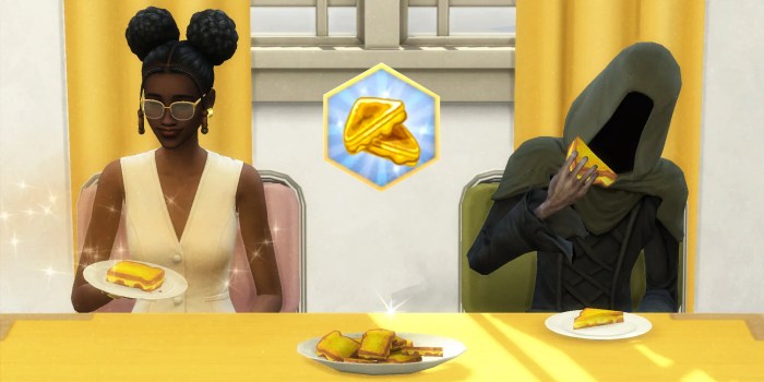 Grilled cheese sims 4