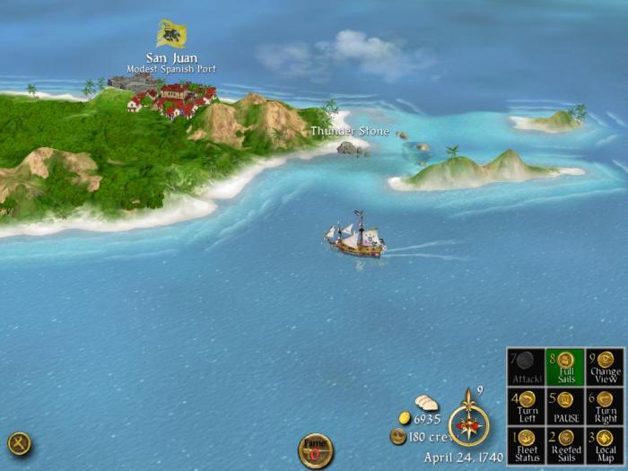 Sid meier's pirates psp