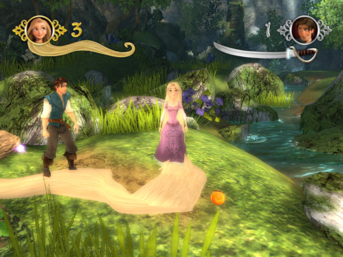 Tangled video game wii