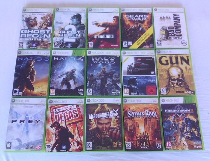 Xbox 360 shooter games