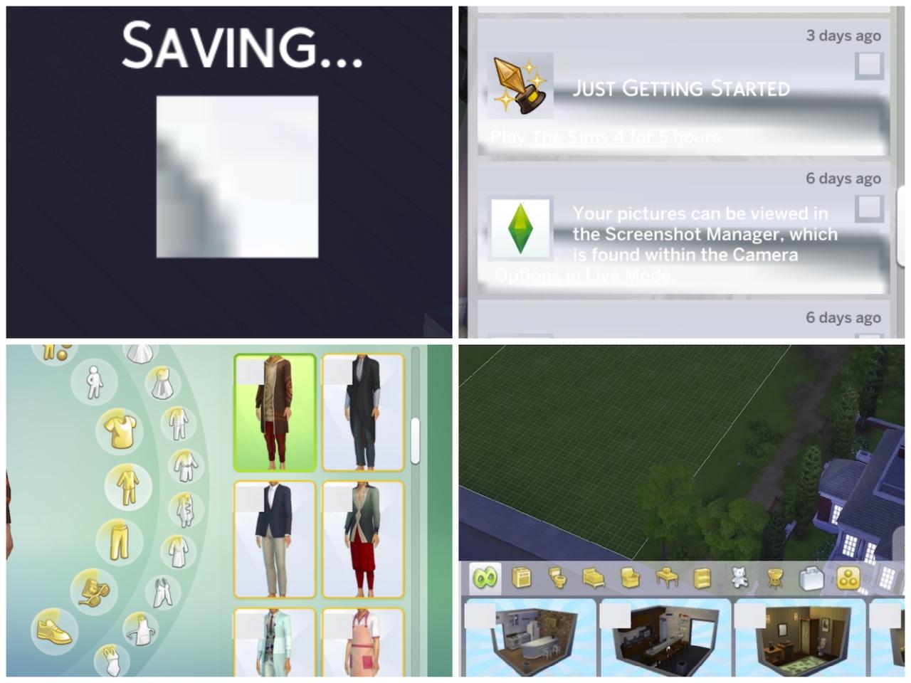 Sims 4 buttons messed up