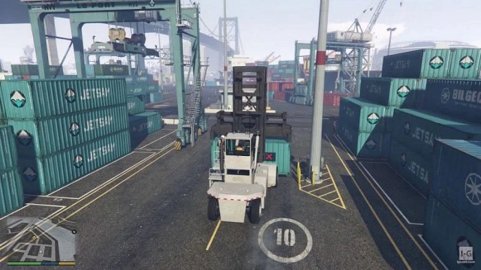 Gta v scouting the port