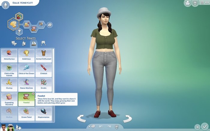 How to get fat in sims 4