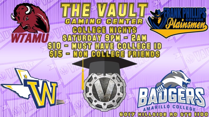 The vault gaming center