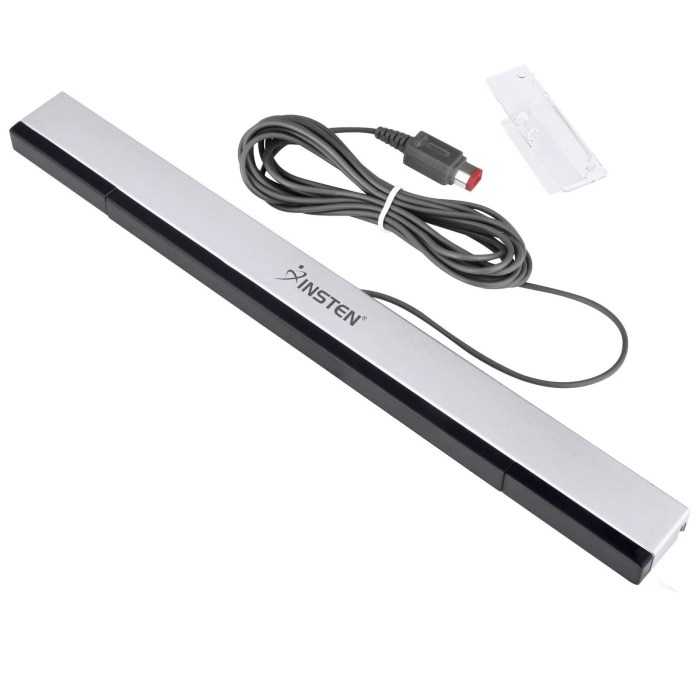 Wii sensor bar stand