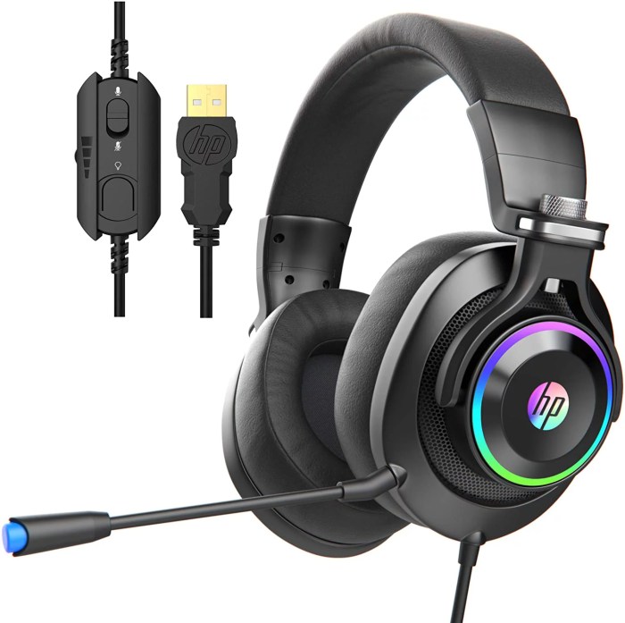 Headset with 2 jacks