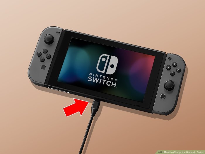 Is my switch charging
