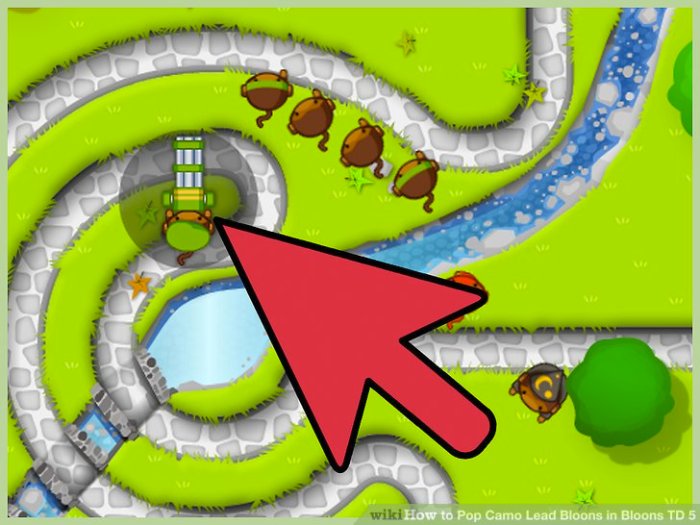How to pop lead bloons