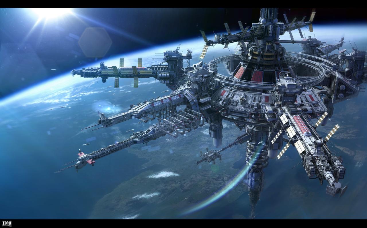 Space station star wars