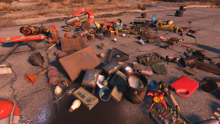 Fallout 4 scrap all junk